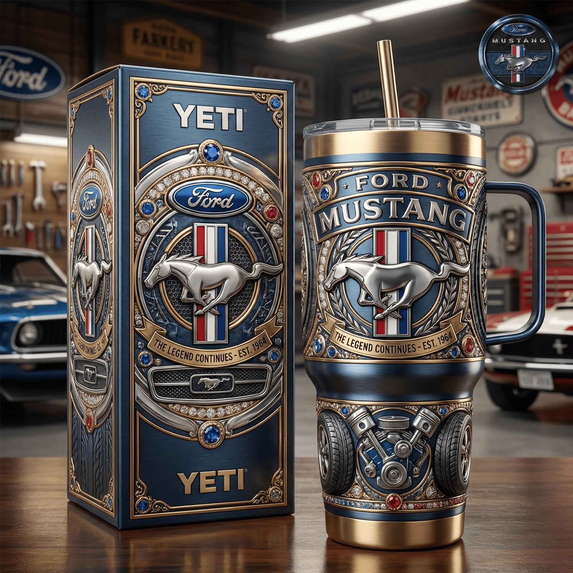 MUST 40oz Tumbler With Handle LNTH