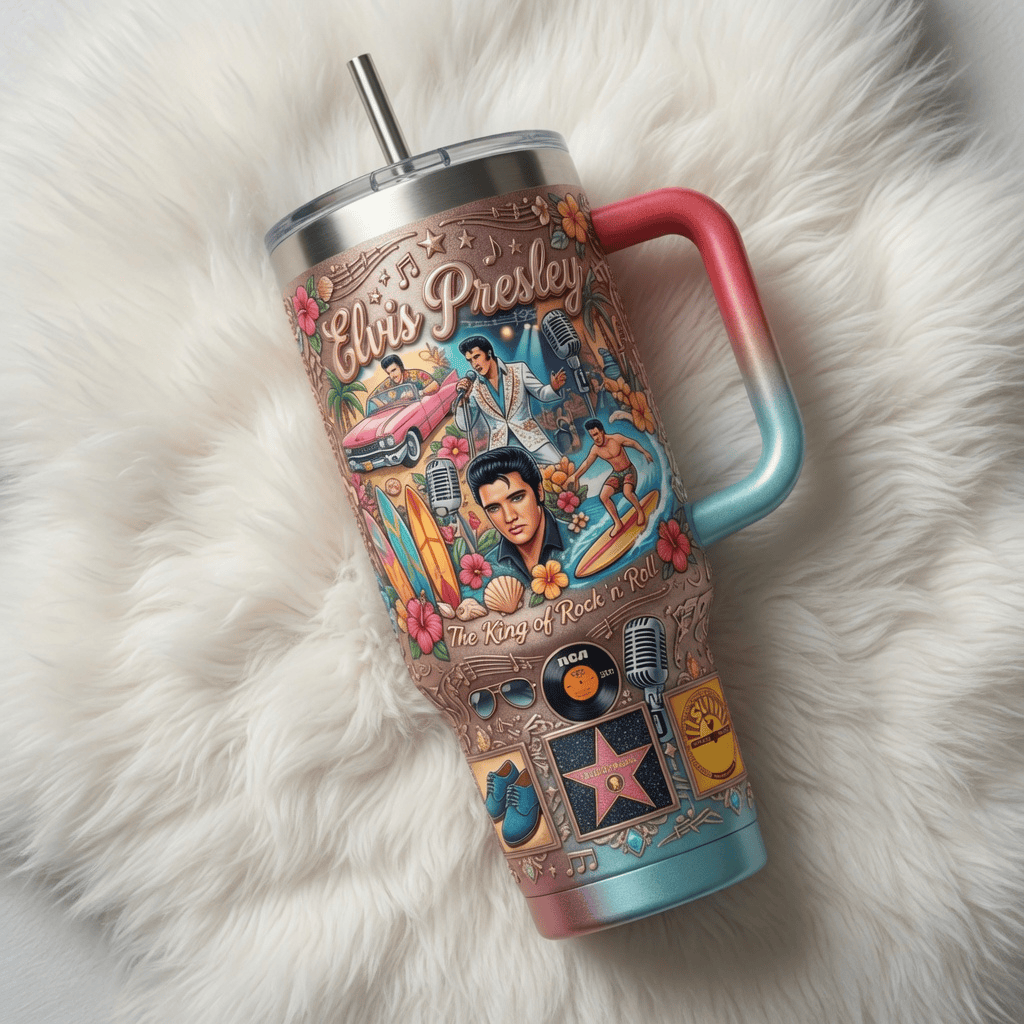 Premium ELV 40oz Tumbler With Handle TNSM