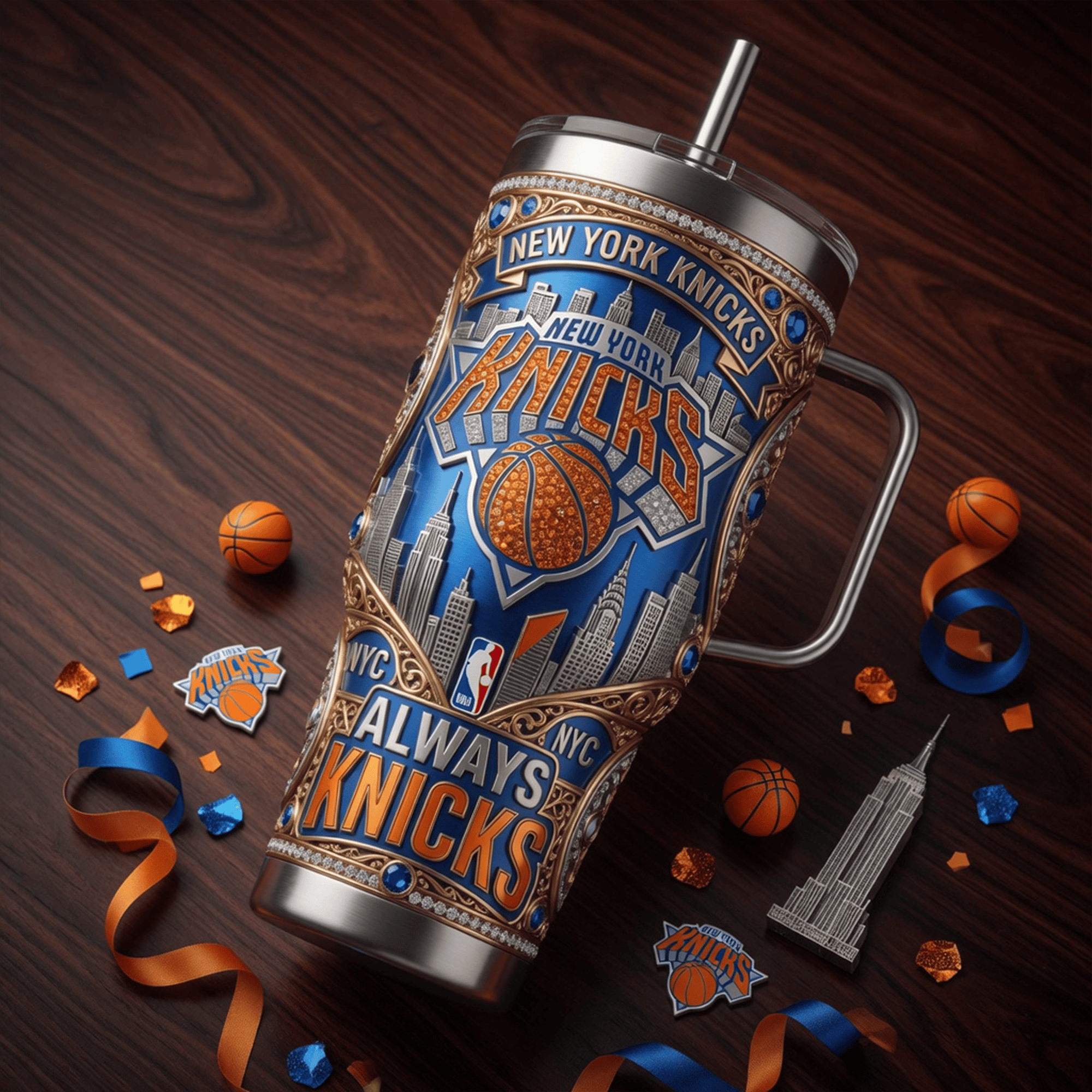 NYK 40oz Tumbler With Handle LNTH2
