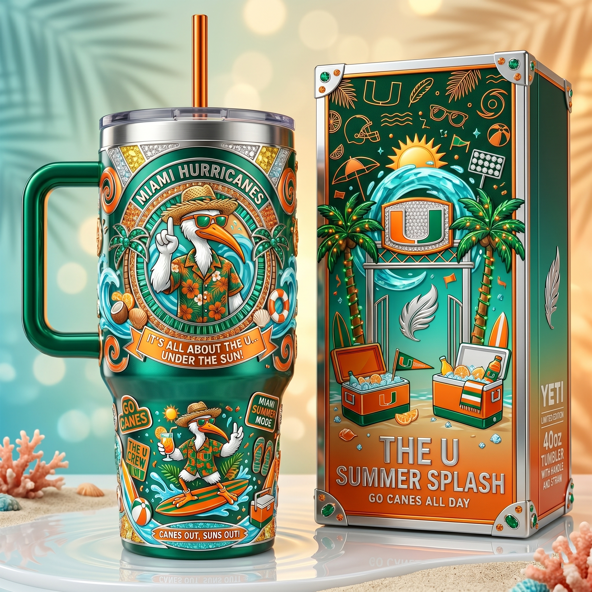 MHC 40oz Tumbler With Handle LNTH
