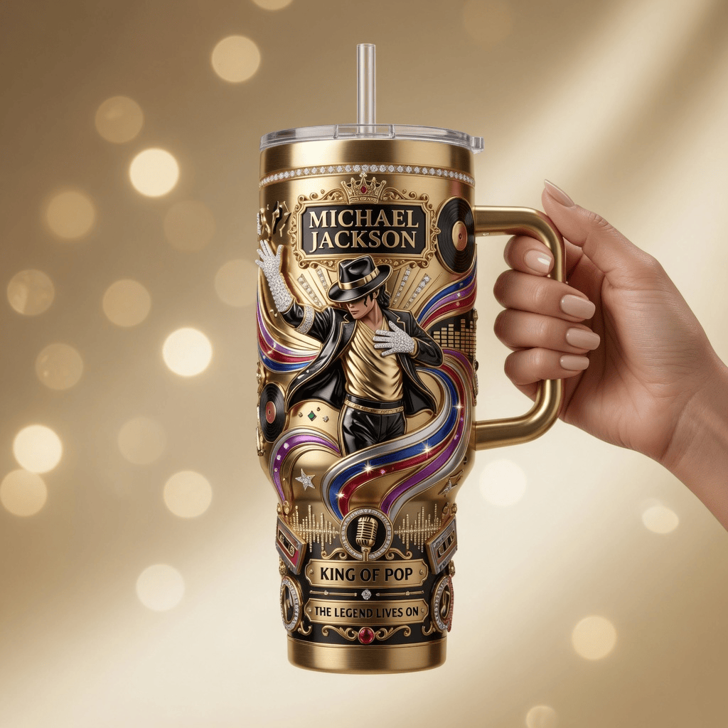 MJS 40oz Tumbler With Handle PDL