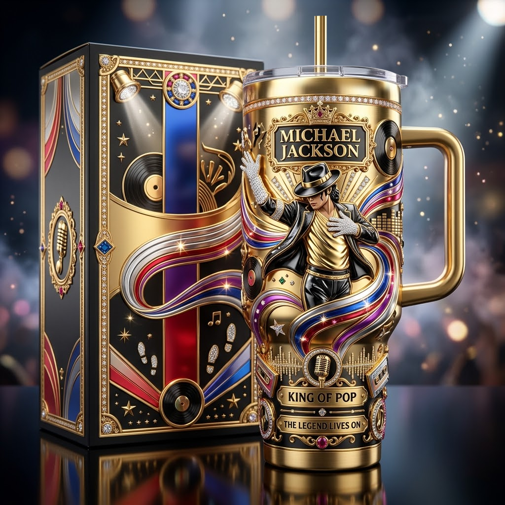 MJS 40oz Tumbler With Handle PDL
