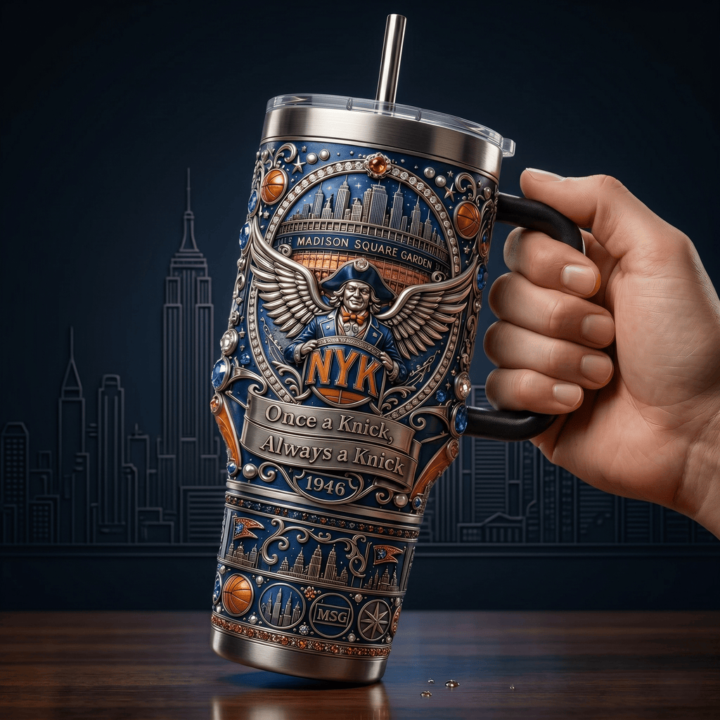Premium NYK 40oz Tumbler With Handle TNSM