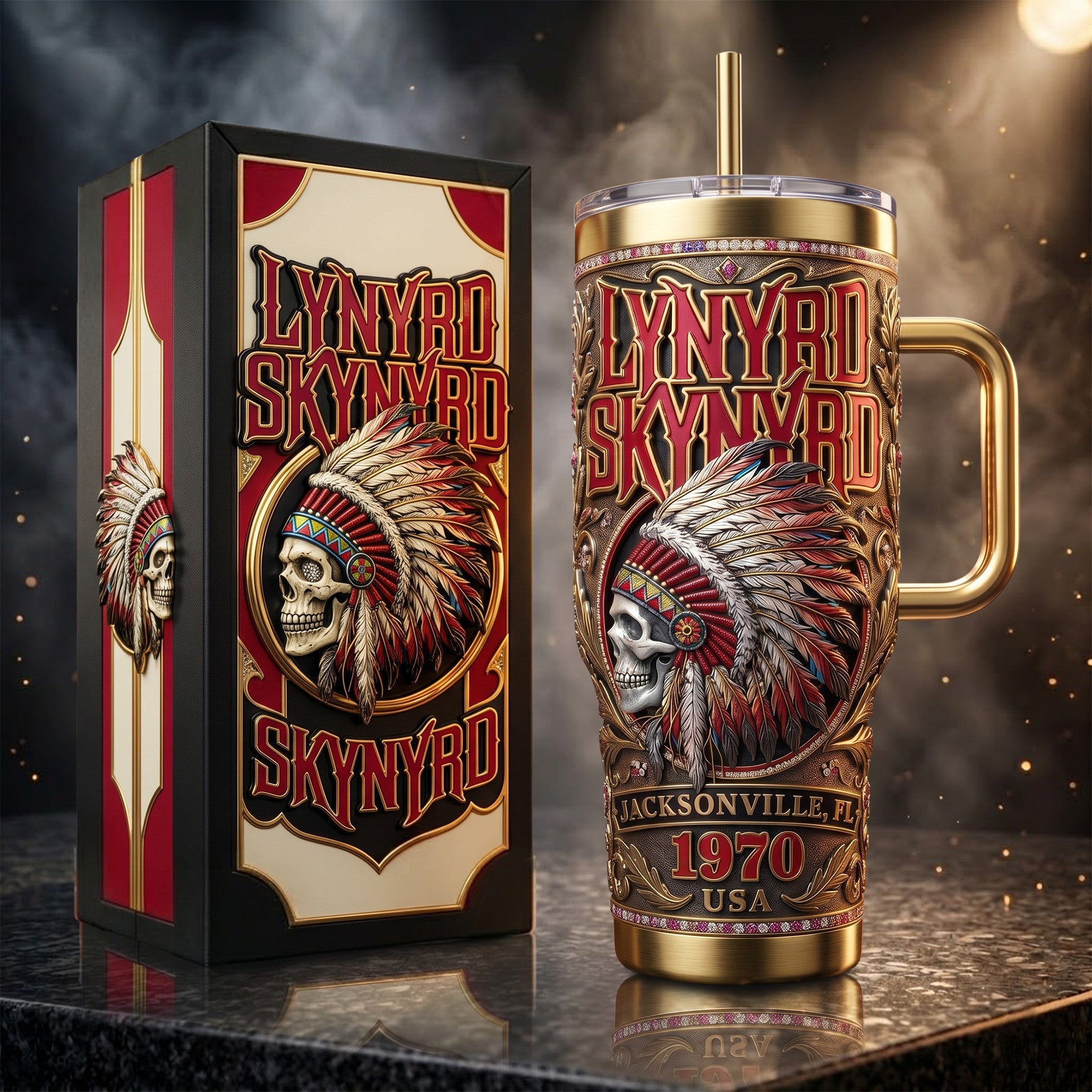 LNSN Premium 40oz Tumbler With Handle HTTT