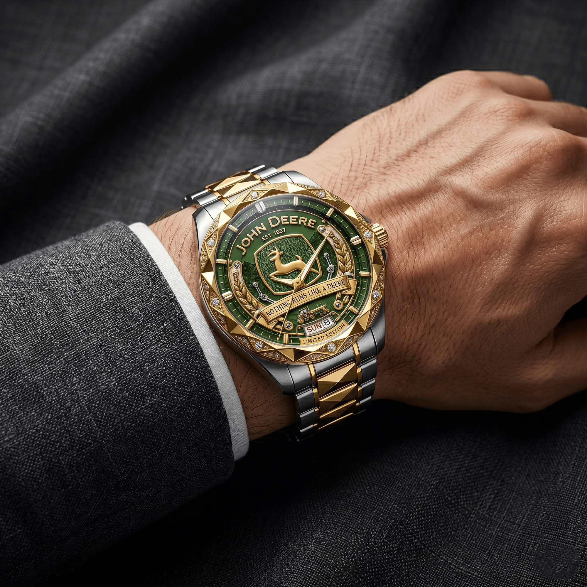 JODE Premium Stainless Steel Watch LNTH