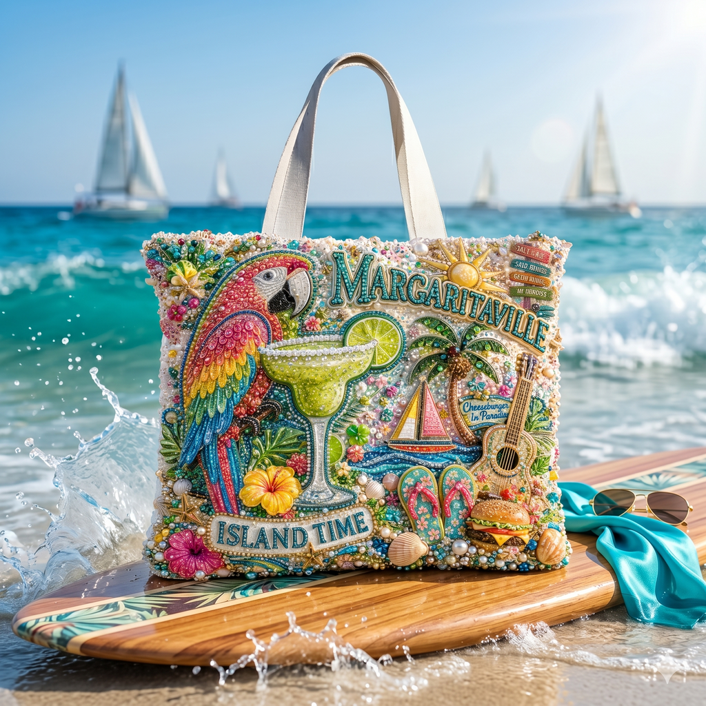 JMBF Summer Vibes Tote Bag HTTT