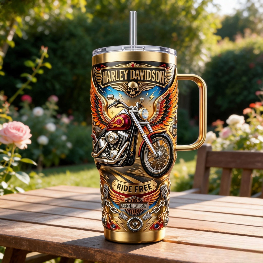 HLDV 40oz Tumbler With Handle PDL
