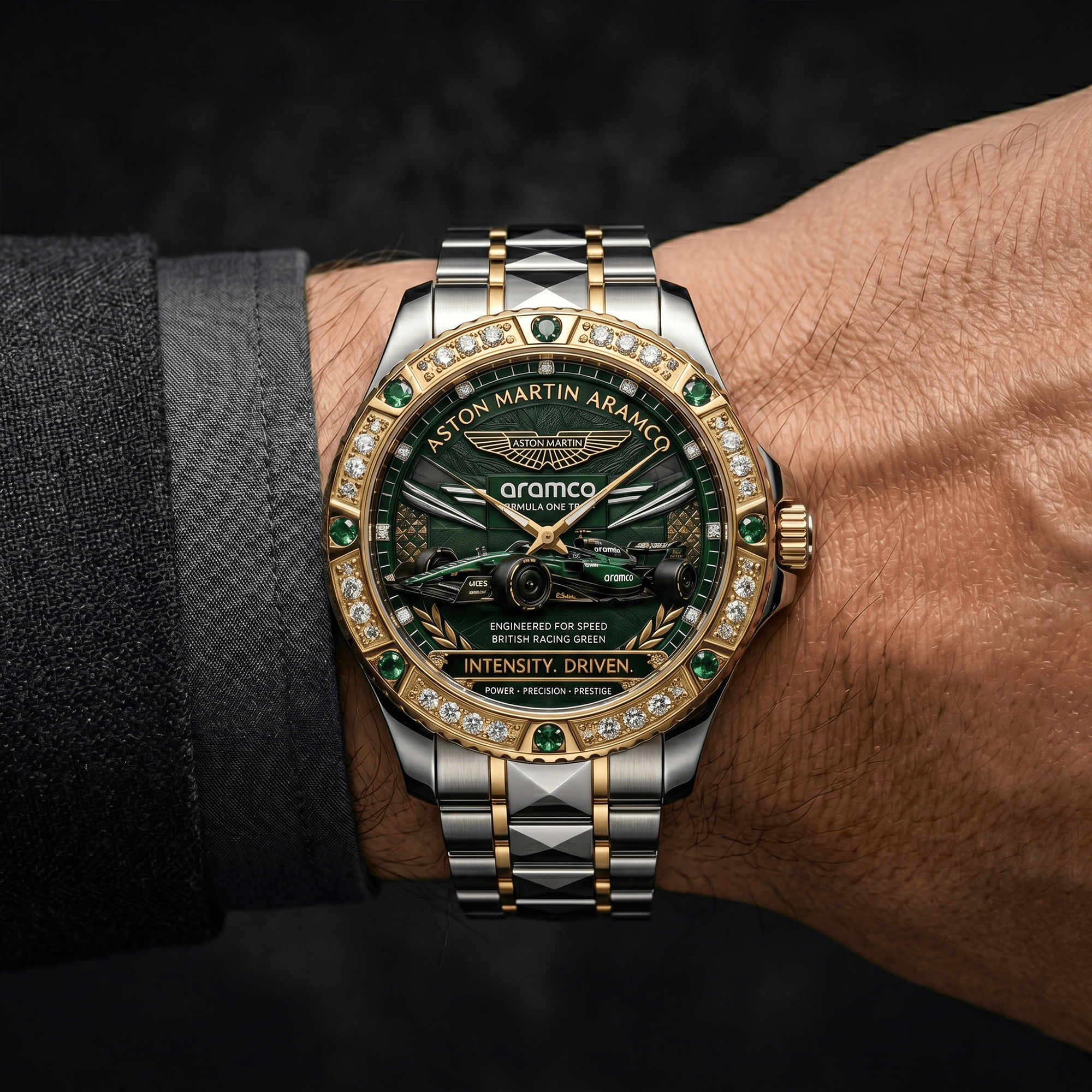 AMAF Premium Stainless Steel Watch LNTH