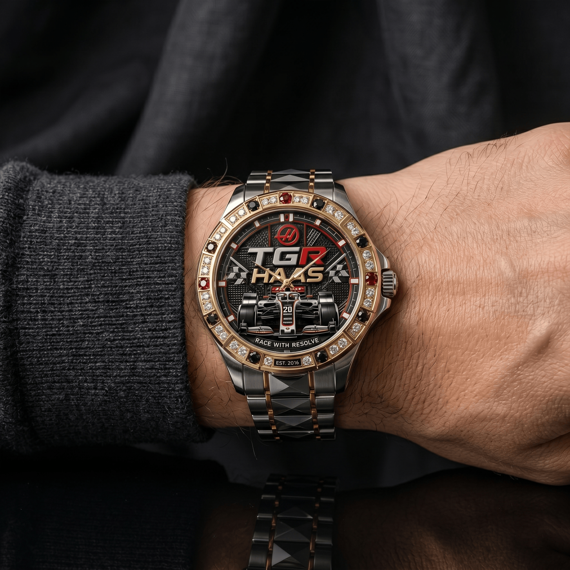 TGRH Premium Stainless Steel Watch LNTH