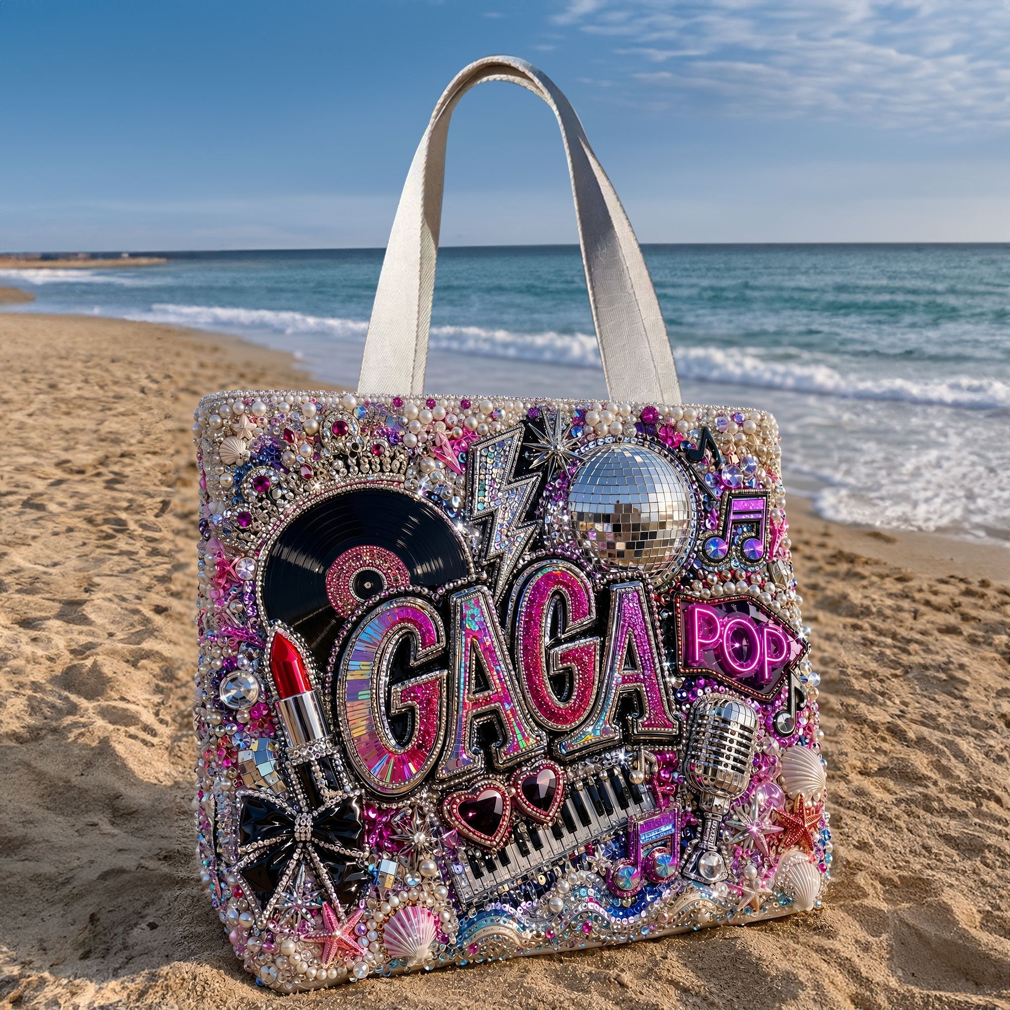 LDGG Summer Vibes Tote Bag HTTT