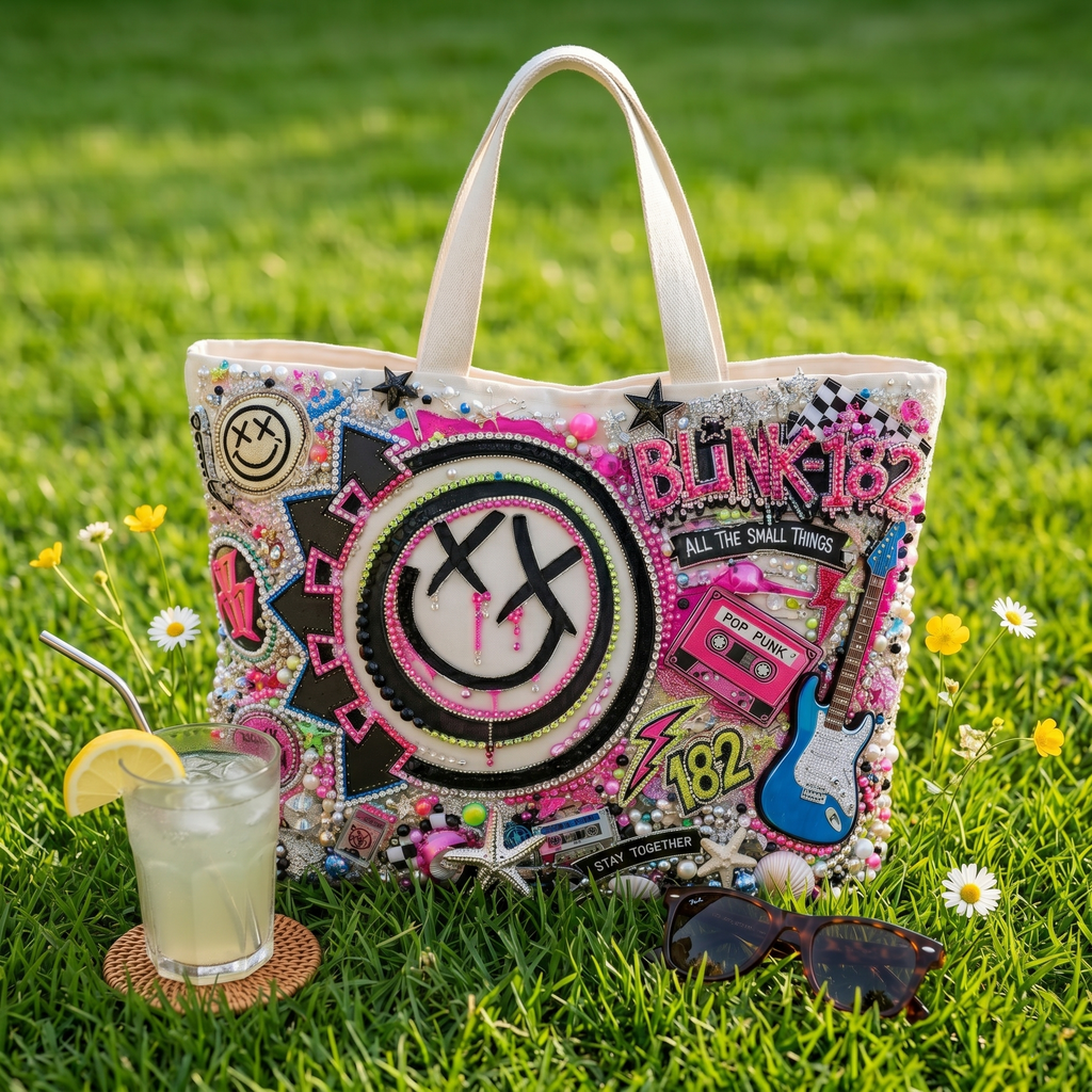 BLK Summer Vibes Tote Bag HTTT