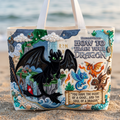 HTTYD Summer Vibes Tote Bag TNSM