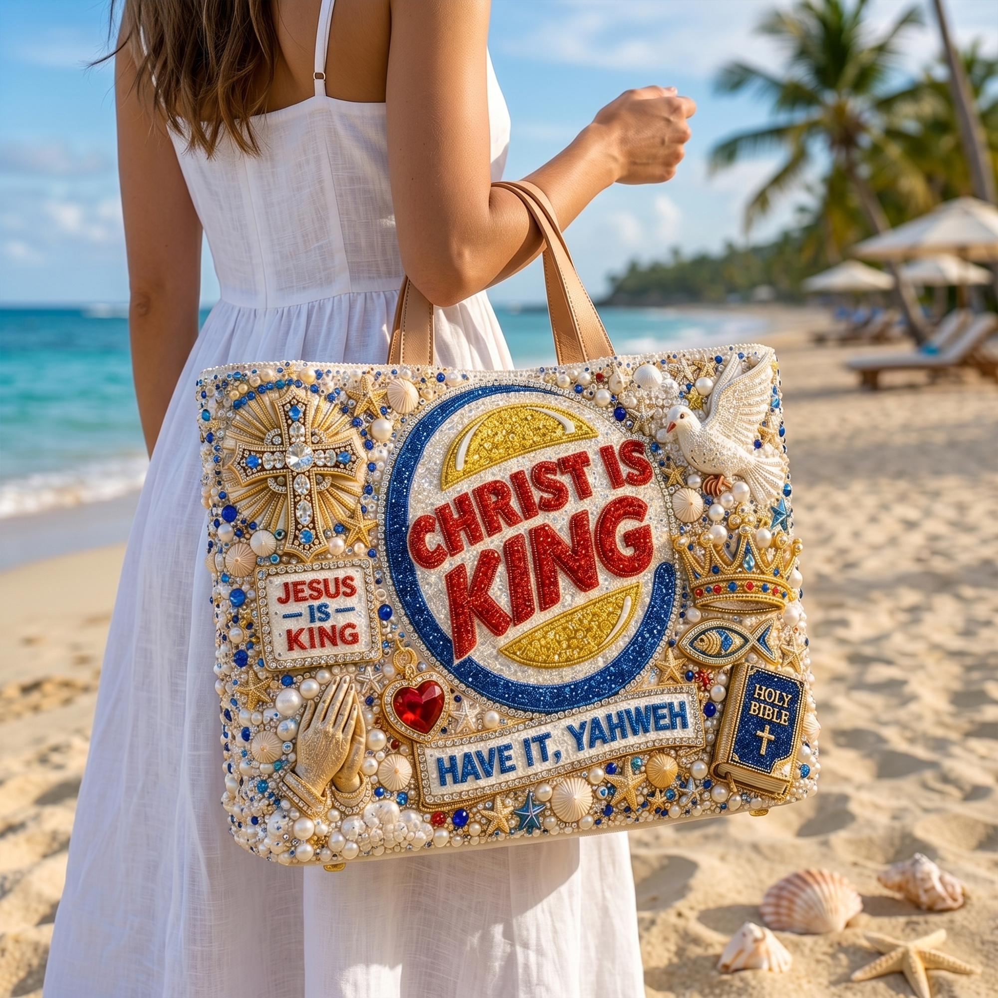 JSS Summer Vibes Tote Bag LNTH