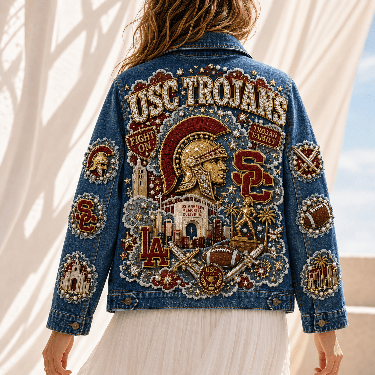 Premium USC Denim Jacket TTNL
