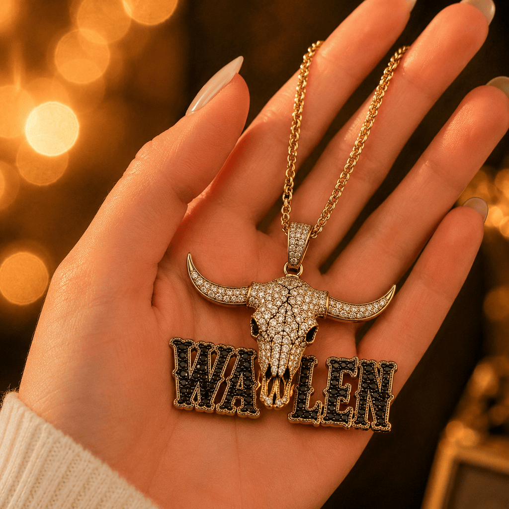 MGWL Solid Gold Chain with Diamond Pendant TMH