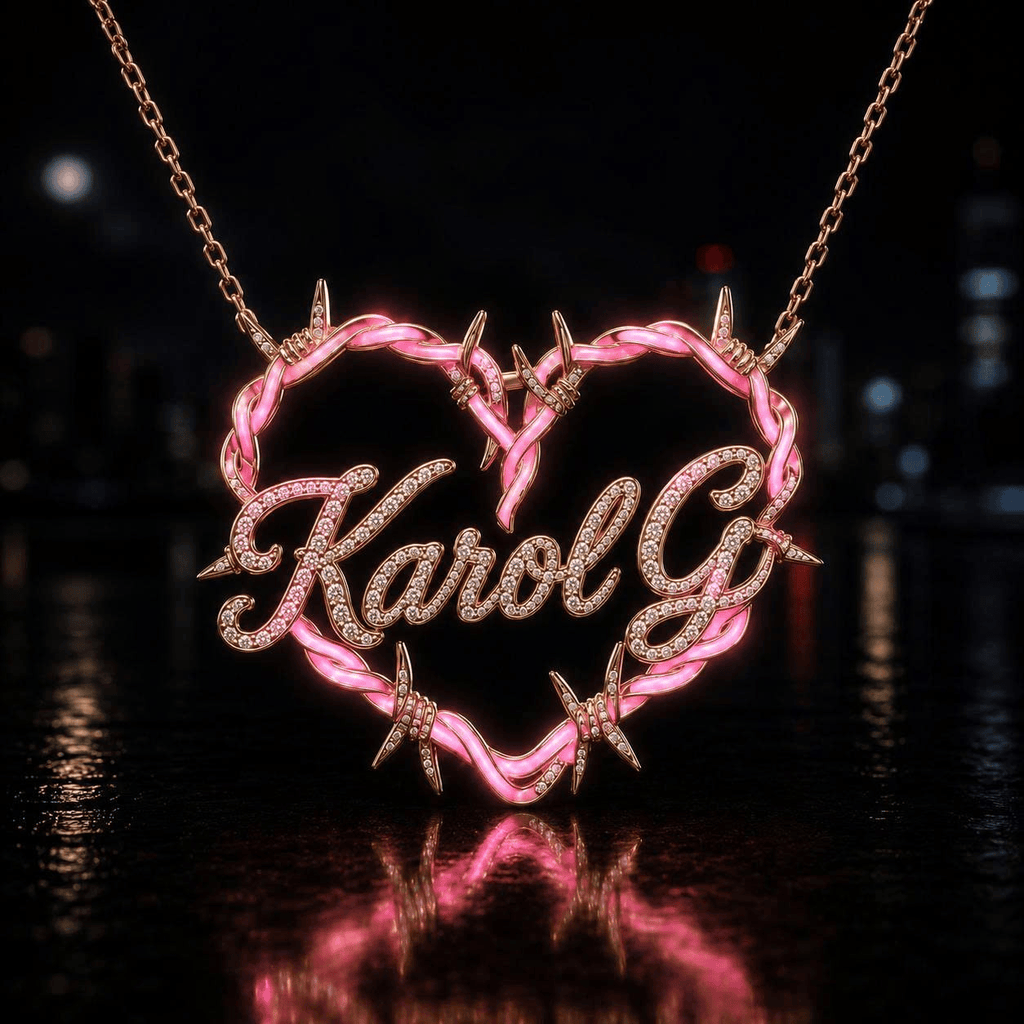 KRG Solid Gold Chain with Diamond Pendant BMD