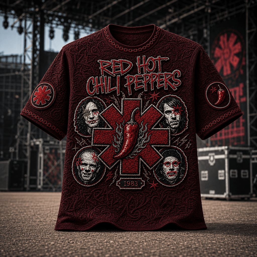 PREMIUM RHCP 3D EMBOSS SHIRT NPL