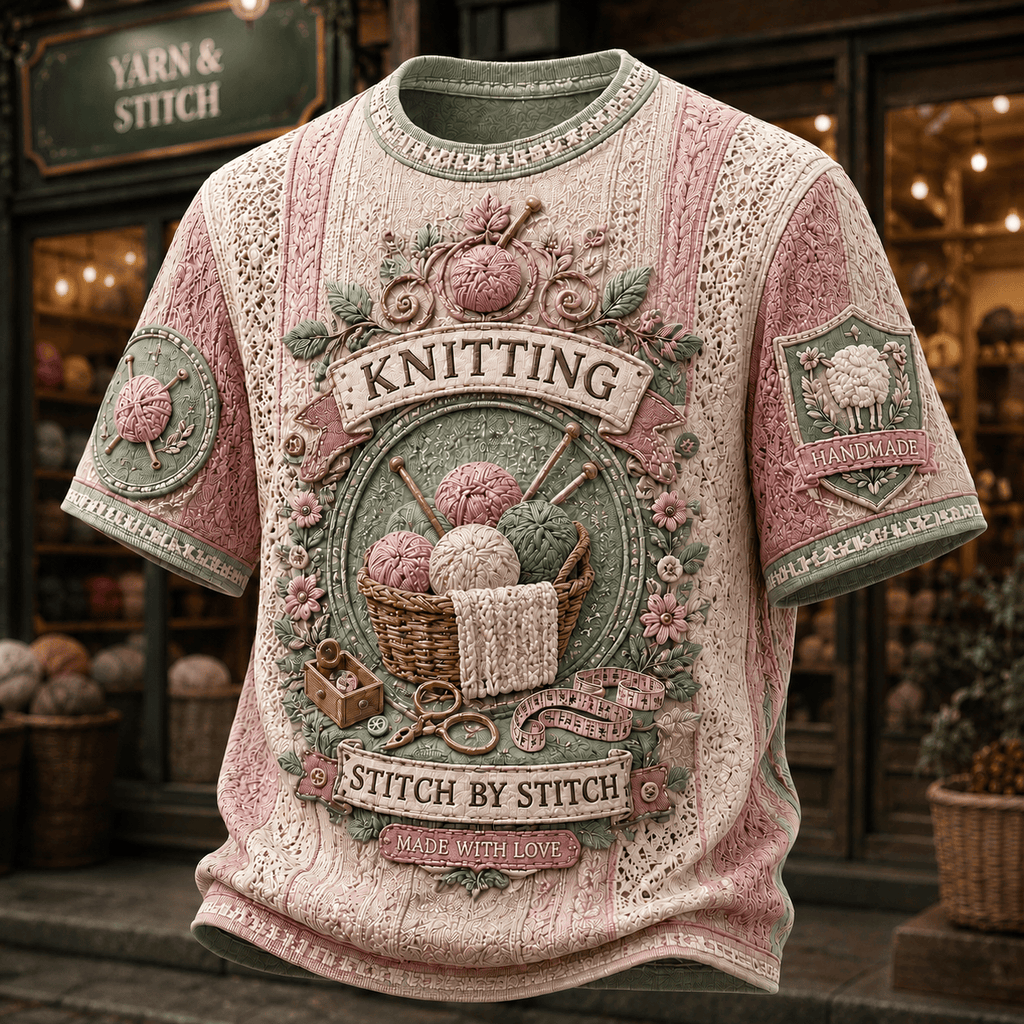 PREMIUM KNT 3D EMBOSS SHIRT NTNA