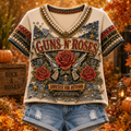 Premium GNR V-neck Shirt NPL