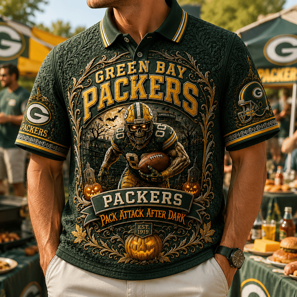 PREMIUM GBP EMBOSS POLO SHIRT NTNA