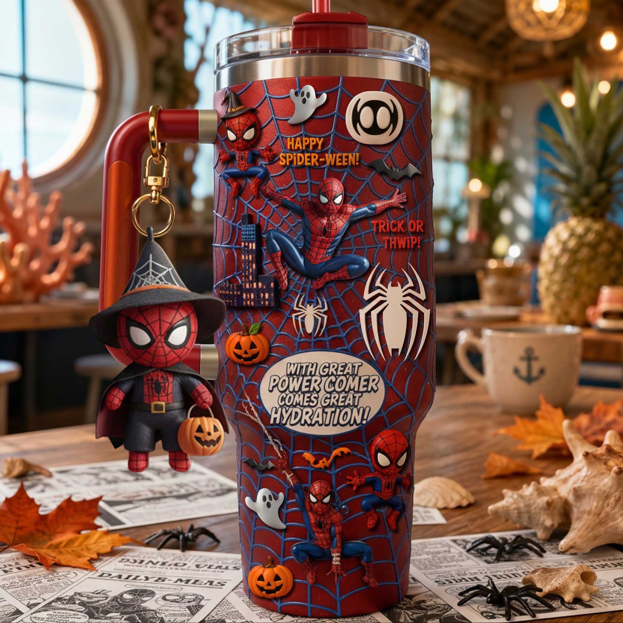 SPD 40oz Tumbler With Handle HTTT