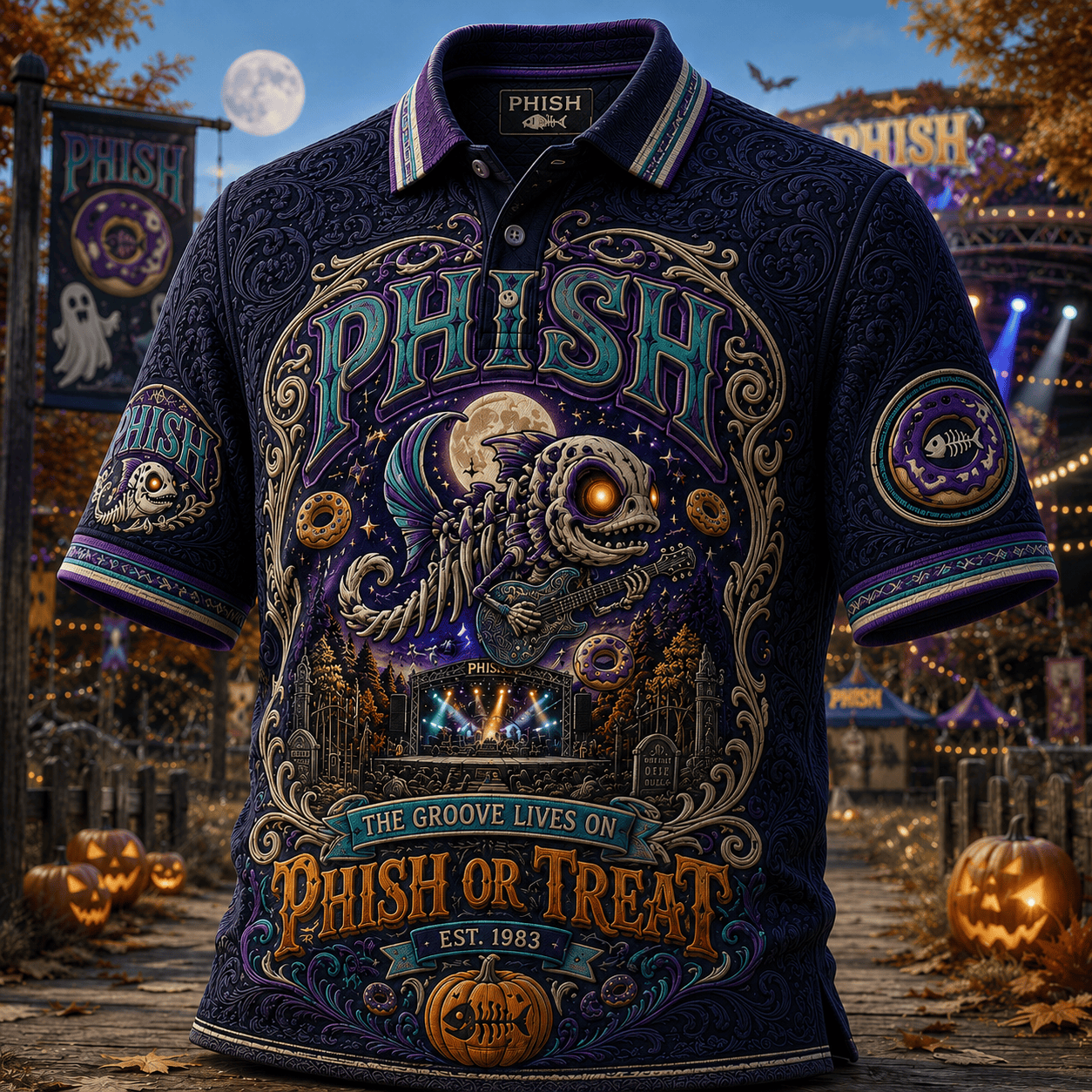 PREMIUM PIH EMBOSS POLO SHIRT NTNA