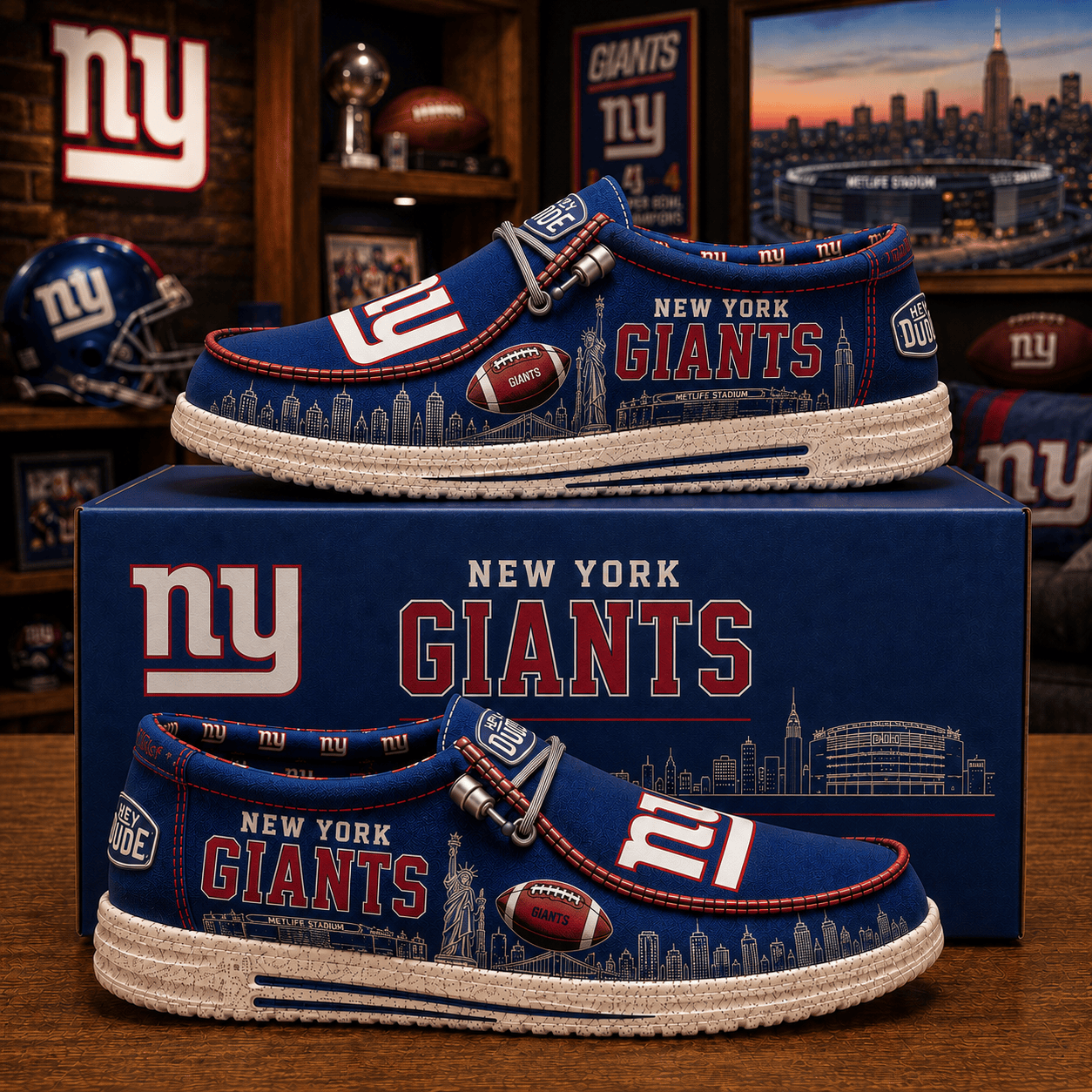 Premium NYG Loafer Shoes BMD